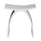 Alfi Brand Arched White Matte Solid Surface Resin Bathroom / Shower Stool ABST77 - alternate 6